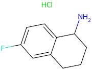 6-Fluoro-1,2,3,4-tetrahydronaphthalen-1-amine hydrochloride