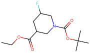 1-tert-Butyl 3-ethyl 5-fluoropiperidine-1,3-dicarboxylate