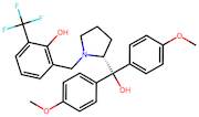 (R)-2-((2-(Hydroxybis(4-methoxyphenyl)methyl)pyrrolidin-1-yl)methyl)-6-(trifluoromethyl)phenol