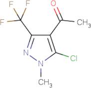 4-Acetyl-5-chloro-1-methyl-3-(trifluoromethyl)-1H-pyrazole