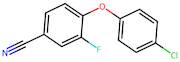 4-(4-Chlorophenoxy)-3-fluorobenzonitrile