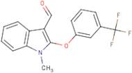 1-Methyl-2-[3-(trifluoromethyl)phenoxy]-1H-indole-3-carboxaldehyde