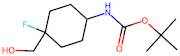 tert-Butyl (4-fluoro-4-(hydroxymethyl)cyclohexyl)carbamate