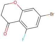 7-Bromo-5-fluorochroman-4-one