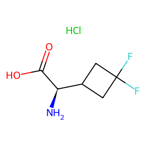 (R)-2-Amino-2-(3,3-difluorocyclobutyl)acetic acid hydrochloride