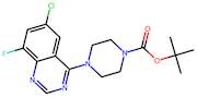 tert-Butyl 4-(6-chloro-8-fluoroquinazolin-4-yl)piperazine-1-carboxylate