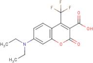 7-(Diethylamino)-4-(trifluoromethyl)coumarin-3-carboxylic acid