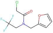 2-Chloro-N-(furan-2-ylmethyl)-N-(2,2,2-trifluoroethyl)acetamide