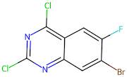 7-Bromo-2,4-dichloro-6-fluoroquinazoline