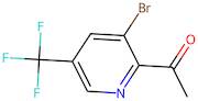 1-(3-Bromo-5-(trifluoromethyl)pyridin-2-yl)ethanone