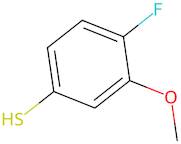 4-Fluoro-3-methoxybenzenethiol