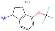 4-(Trifluoromethoxy)-2,3-dihydro-1H-inden-1-amine hydrochloride