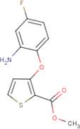 Methyl 3-(2-amino-4-fluorophenoxy)thiophene-2-carboxylate