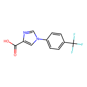 1-(4-(Trifluoromethyl)phenyl)-1H-imidazole-4-carboxylic acid