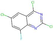 2,4,6-Trichloro-8-fluoroquinazoline