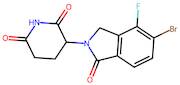 3-(5-Bromo-4-fluoro-1-oxoisoindolin-2-yl)piperidine-2,6-dione