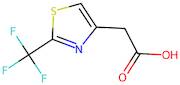 2-[2-(trifluoromethyl)-1,3-thiazol-4-yl]acetic acid