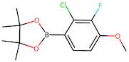 2-(2-Chloro-3-fluoro-4-methoxyphenyl)-4,4,5,5-tetramethyl-1,3,2-dioxaborolane