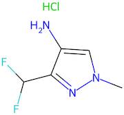 3-(Difluoromethyl)-1-methyl-1H-pyrazol-4-amine hydrochloride