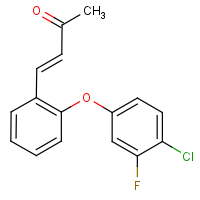 4-[2-(4-Chloro-3-fluorophenoxy)phenyl]-3-buten-2-one