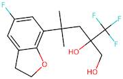 4-(5-Fluoro-2,3-dihydrobenzofuran-7-yl)-4-methyl-2-(trifluoromethyl)pentane-1,2-diol