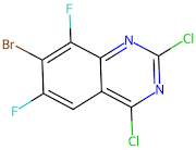 7-Bromo-2,4-dichloro-6,8-difluoroquinazoline