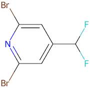 2,6-Dibromo-4-(difluoromethyl)pyridine