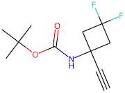 tert-Butyl (1-ethynyl-3,3-difluorocyclobutyl)carbamate