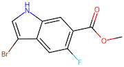 Methyl 3-bromo-5-fluoro-1H-indole-6-carboxylate