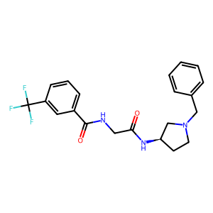 (R)-N-(2-((1-benzylpyrrolidin-3-yl)amino)-2-oxoethyl)-3-(trifluoromethyl)benzamide