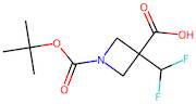 1-(Tert-butoxycarbonyl)-3-(difluoromethyl)azetidine-3-carboxylic acid