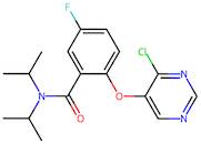 2-((4-Chloropyrimidin-5-yl)oxy)-5-fluoro-N,N-diisopropylbenzamide