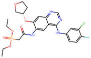 Diethyl (S)-(2-((4-((3-chloro-4-fluorophenyl)amino)-7-((tetrahydrofuran-3-yl)oxy)quinazolin-6-yl...