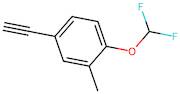 1-(Difluoromethoxy)-4-ethynyl-2-methylbenzene