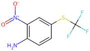 2-Nitro-4-((trifluoromethyl)thio)aniline