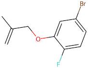 4-Bromo-1-fluoro-2-[(2-methyl-2-propen-1-yl)oxy]benzene