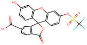 3'-Hydroxy-3-oxo-6'-[[(trifluoromethyl)sulfonyl]oxy]spiro[isobenzofuran-1(3H),9'-[9H]xanthene]-6-c…