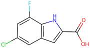 5-Chloro-7-fluoro-1H-indole-2-carboxylic acid