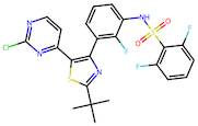 N-(3-(2-(tert-Butyl)-5-(2-chloropyrimidin-4-yl)thiazol-4-yl)-2-fluorophenyl)-2,6-difluorobenzene...