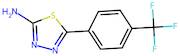 5-[4-(Trifluoromethyl)phenyl]-1,3,4-thiadiazol-2-amine