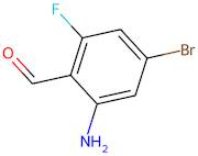 2-Amino-4-bromo-6-fluorobenzaldehyde