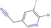 6-Bromo-5-fluoro-3-pyridineacetonitrile