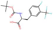 (S)-2-((tert-Butoxycarbonyl)amino)-3-(4-fluoro-3-(trifluoromethyl)phenyl)propanoic acid