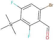 6-Bromo-2,4-difluoro-3-(trimethylsilyl)benzaldehyde