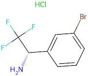 (S)-1-(3-Bromophenyl)-2,2,2-trifluoroethanamine hydrochloride