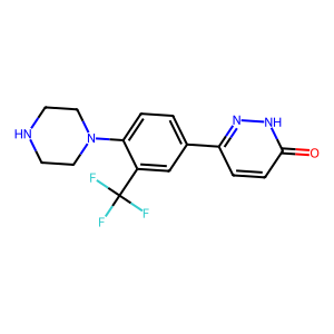 6-(4-(Piperazin-1-yl)-3-(trifluoromethyl)phenyl)pyridazin-3(2H)-one