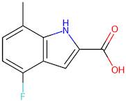 4-Fluoro-7-methyl-1H-indole-2-carboxylic acid