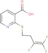 2-[(3,4,4-Trifluorobut-3-en-1-yl)thio]nicotinic acid