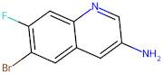 6-Bromo-7-fluoroquinolin-3-amine