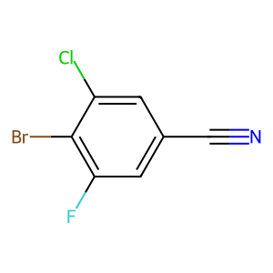 4-Bromo-3-chloro-5-fluorobenzonitrile